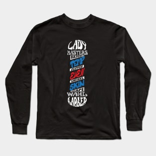 Lady Barber Pole Long Sleeve T-Shirt